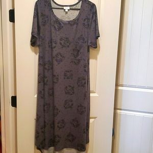 LuLaRoe Big Cat Tiger Carly Dress
